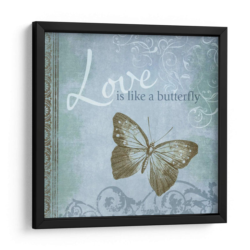 Notas De Mariposa Ix - Beth Anne Creative | Cuadro decorativo de Canvas Lab