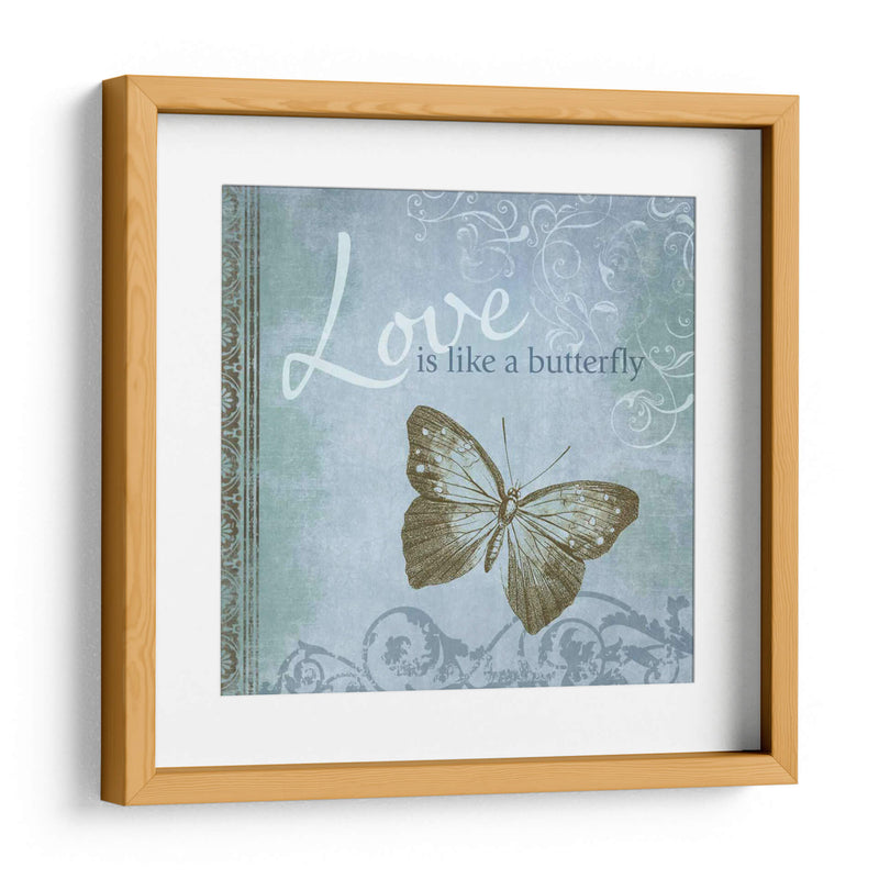 Notas De Mariposa Ix - Beth Anne Creative | Cuadro decorativo de Canvas Lab