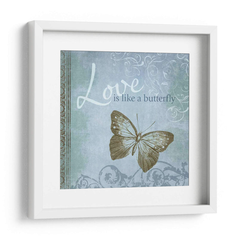 Notas De Mariposa Ix - Beth Anne Creative | Cuadro decorativo de Canvas Lab