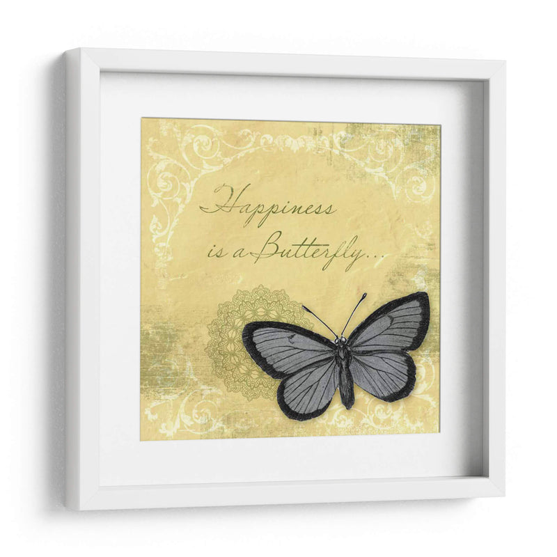 Mariposa Notas Xi - Beth Anne Creative | Cuadro decorativo de Canvas Lab