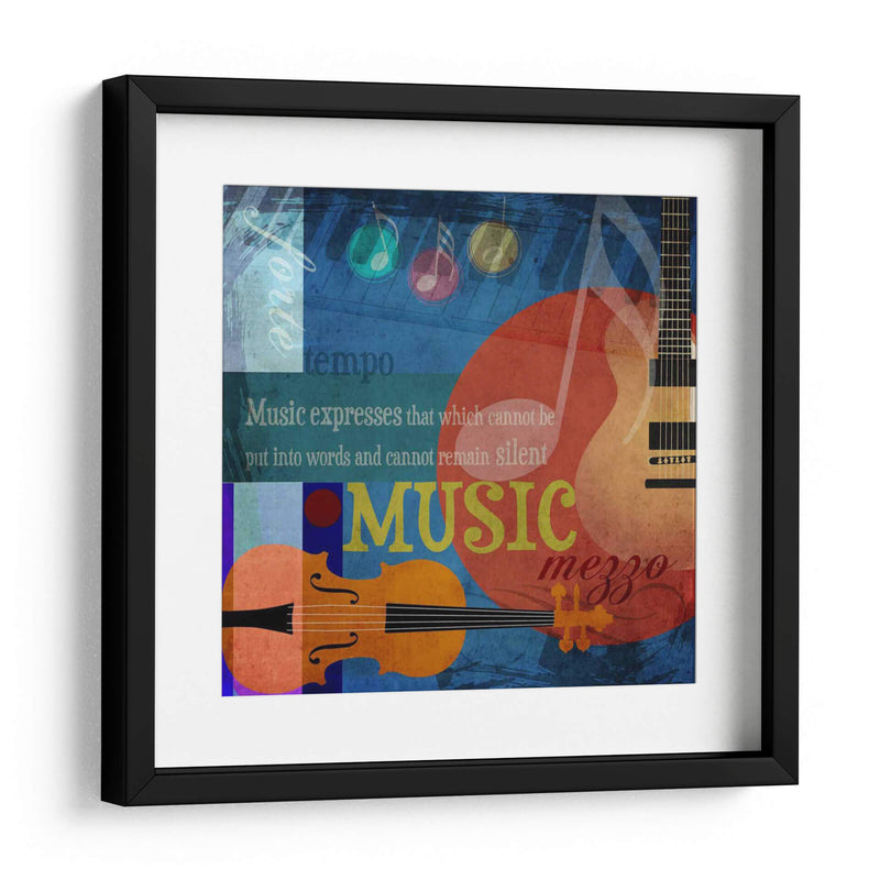 Notas Musicales X - Beth Anne Creative | Cuadro decorativo de Canvas Lab