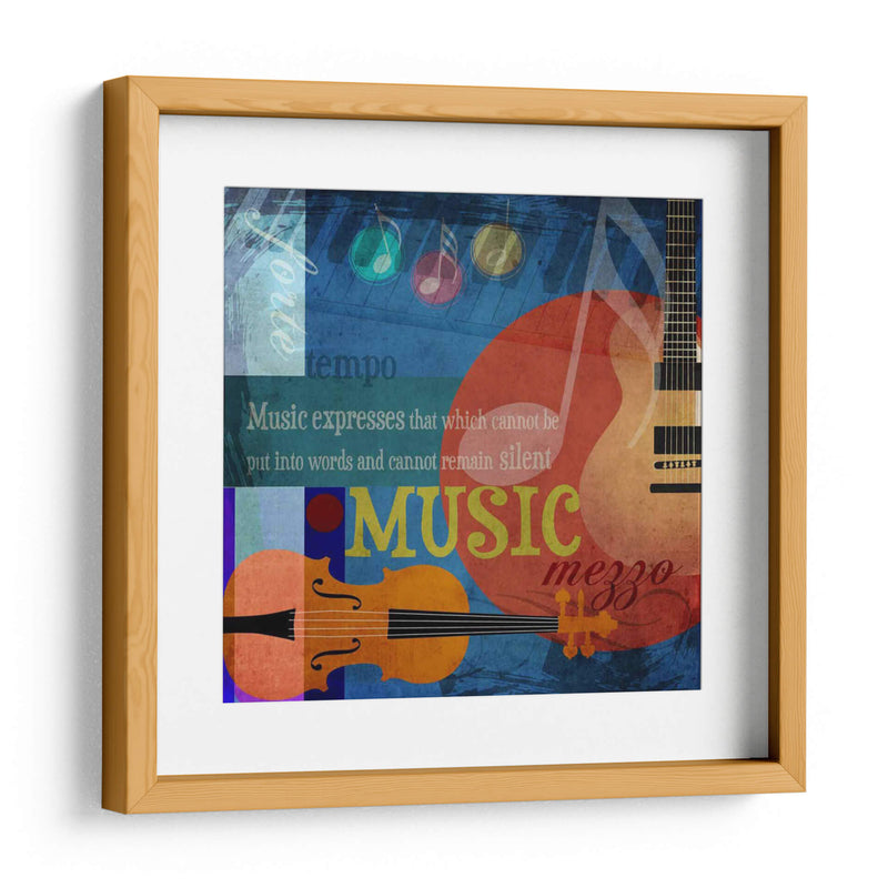 Notas Musicales X - Beth Anne Creative | Cuadro decorativo de Canvas Lab