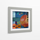 Notas Musicales X - Beth Anne Creative | Cuadro decorativo de Canvas Lab