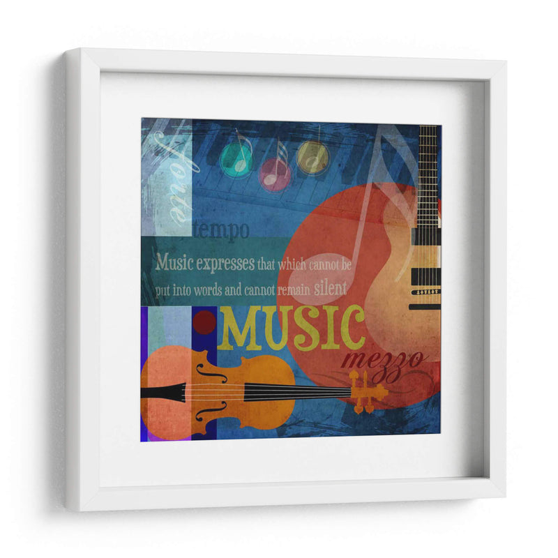 Notas Musicales X - Beth Anne Creative | Cuadro decorativo de Canvas Lab