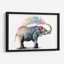 Elephant Color Shower - Hue Art | Cuadro decorativo de Canvas Lab