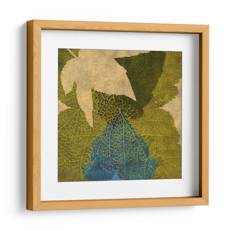 Hoja Teal I - Louise Montillio | Cuadro decorativo de Canvas Lab