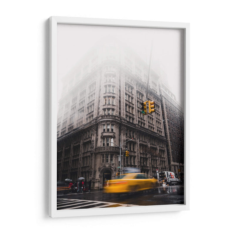 Taxi en la Corte Alwyn | Cuadro decorativo de Canvas Lab