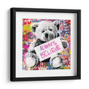 Teddy Bear Believe - David Aste | Cuadro decorativo de Canvas Lab