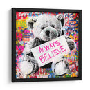 Teddy Bear Believe - David Aste | Cuadro decorativo de Canvas Lab