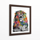 León Graffiti - David Aste | Cuadro decorativo de Canvas Lab