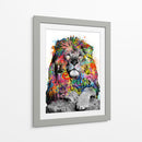 León Graffiti - David Aste | Cuadro decorativo de Canvas Lab