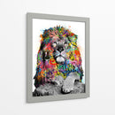 León Graffiti - David Aste | Cuadro decorativo de Canvas Lab