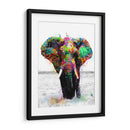 Elefante Graffiti - David Aste | Cuadro decorativo de Canvas Lab