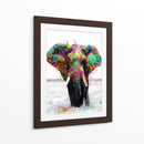 Elefante Graffiti - David Aste | Cuadro decorativo de Canvas Lab