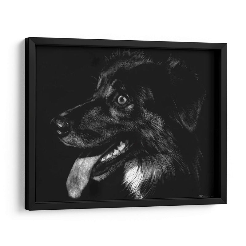 Scratchboard Canino Xiv - Julie T. Chapman | Cuadro decorativo de Canvas Lab