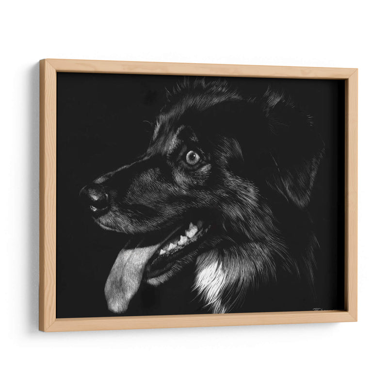 Scratchboard Canino Xiv - Julie T. Chapman | Cuadro decorativo de Canvas Lab