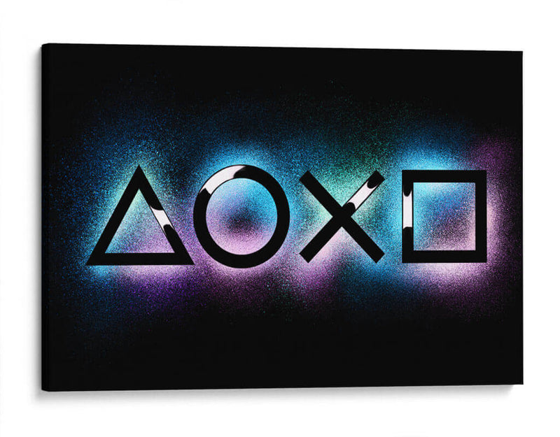 PS Symbols - David Aste | Cuadro decorativo de Canvas Lab