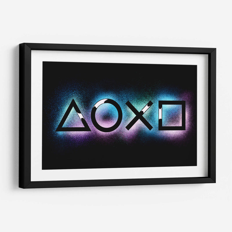 PS Symbols - David Aste | Cuadro decorativo de Canvas Lab