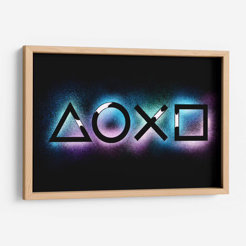 PS Symbols - David Aste | Cuadro decorativo de Canvas Lab