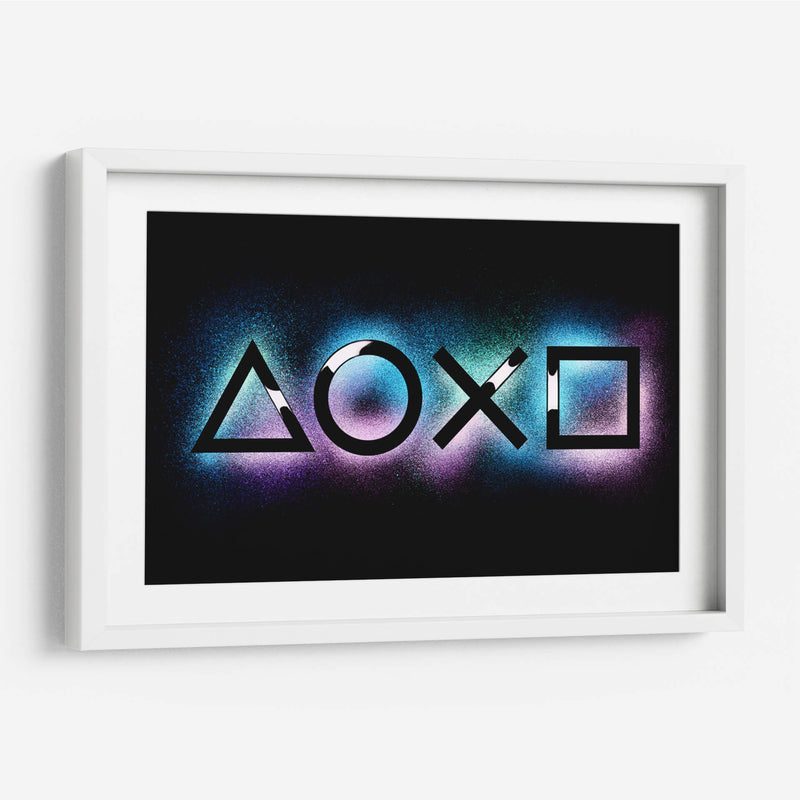 PS Symbols - David Aste | Cuadro decorativo de Canvas Lab