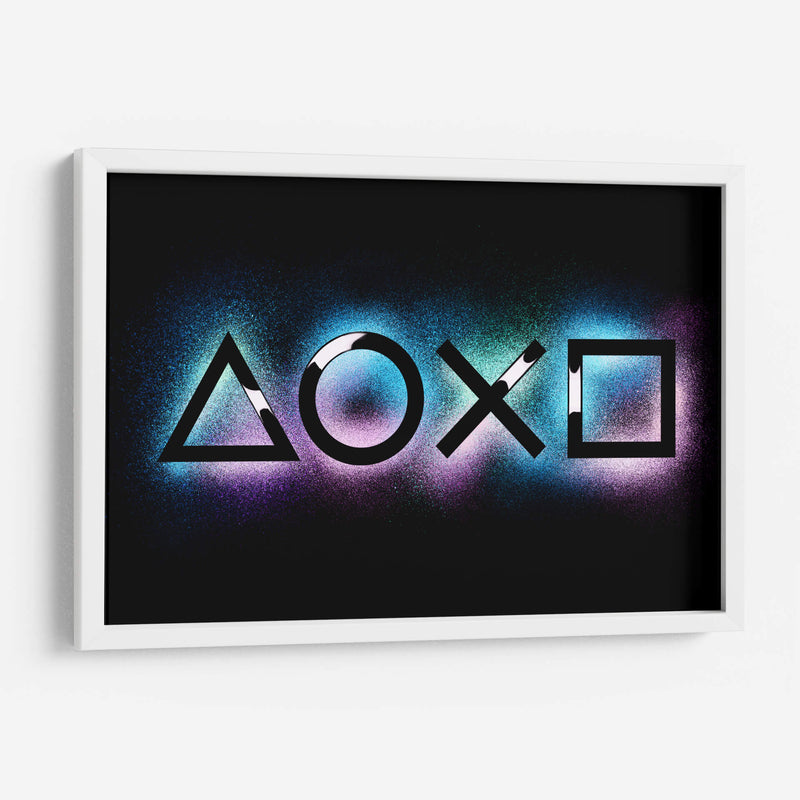 PS Symbols - David Aste | Cuadro decorativo de Canvas Lab