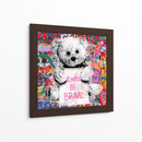 Teddy Bear Brave - David Aste | Cuadro decorativo de Canvas Lab