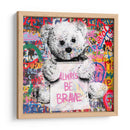 Teddy Bear Brave - David Aste | Cuadro decorativo de Canvas Lab