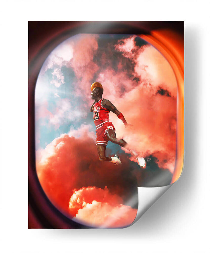 Jordan Flight - David Aste | Cuadro decorativo de Canvas Lab