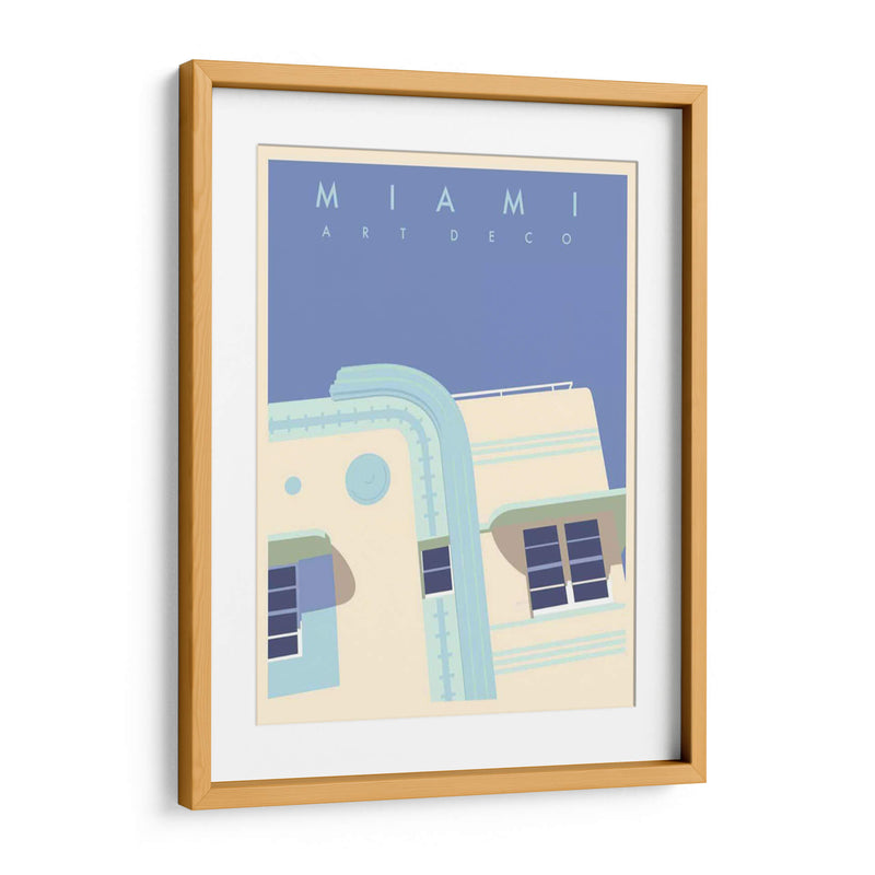 Art Deco-Miami - Richard Weiss | Cuadro decorativo de Canvas Lab