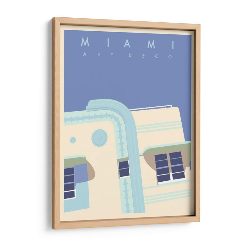 Art Deco-Miami - Richard Weiss | Cuadro decorativo de Canvas Lab