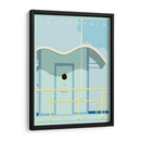 Playa Art Deco-Sur - Richard Weiss | Cuadro decorativo de Canvas Lab