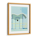 Playa Art Deco-Sur - Richard Weiss | Cuadro decorativo de Canvas Lab