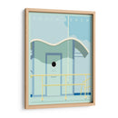Playa Art Deco-Sur - Richard Weiss | Cuadro decorativo de Canvas Lab