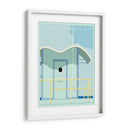 Playa Art Deco-Sur - Richard Weiss | Cuadro decorativo de Canvas Lab