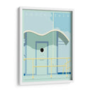 Playa Art Deco-Sur - Richard Weiss | Cuadro decorativo de Canvas Lab