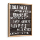 Calles De Nueva York I - Andrea James | Cuadro decorativo de Canvas Lab