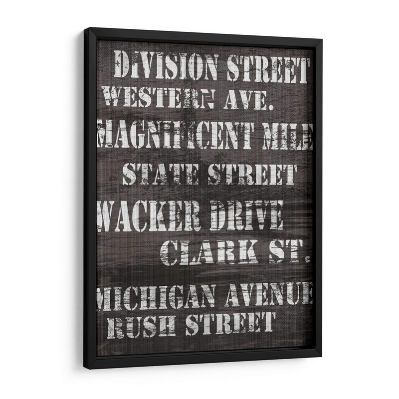 Calles De Chicago I - Andrea James | Cuadro decorativo de Canvas Lab