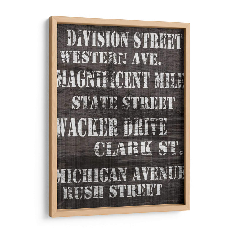 Calles De Chicago I - Andrea James | Cuadro decorativo de Canvas Lab