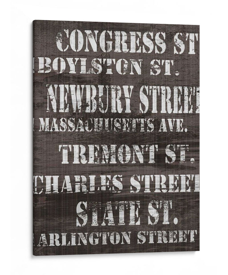 Calles De Boston I - Andrea James | Cuadro decorativo de Canvas Lab