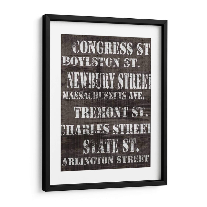 Calles De Boston I - Andrea James | Cuadro decorativo de Canvas Lab