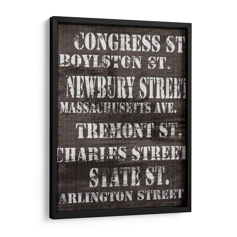 Calles De Boston I - Andrea James | Cuadro decorativo de Canvas Lab