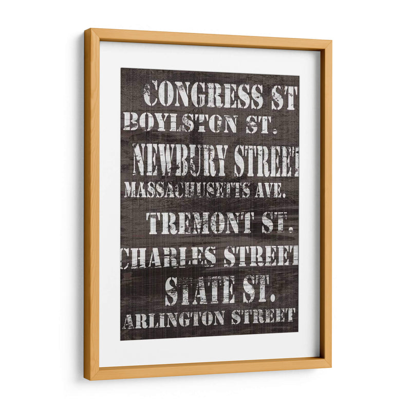 Calles De Boston I - Andrea James | Cuadro decorativo de Canvas Lab