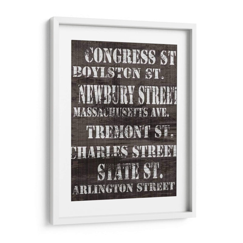 Calles De Boston I - Andrea James | Cuadro decorativo de Canvas Lab