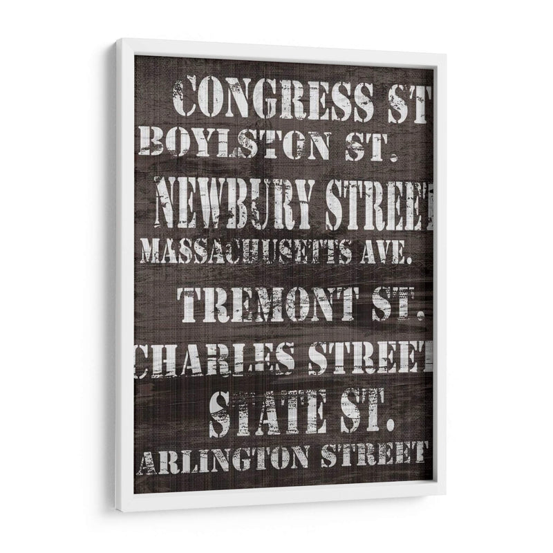 Calles De Boston I - Andrea James | Cuadro decorativo de Canvas Lab