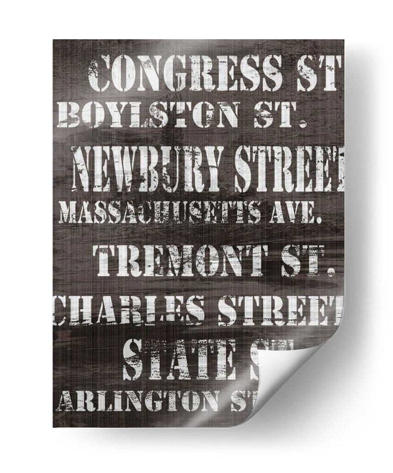 Calles De Boston I - Andrea James | Cuadro decorativo de Canvas Lab