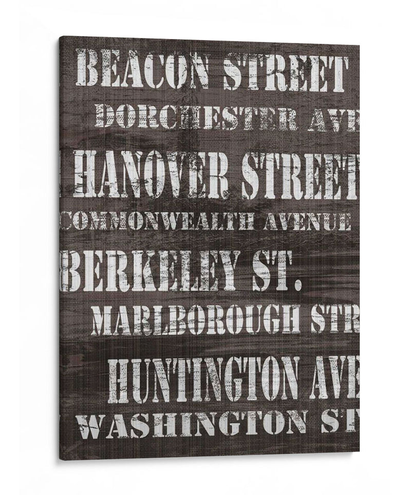 Calles De Boston Ii - Andrea James | Cuadro decorativo de Canvas Lab