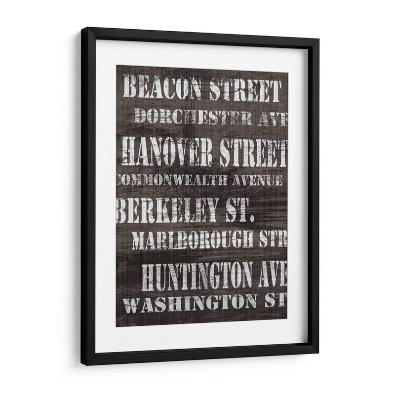 Calles De Boston Ii - Andrea James | Cuadro decorativo de Canvas Lab