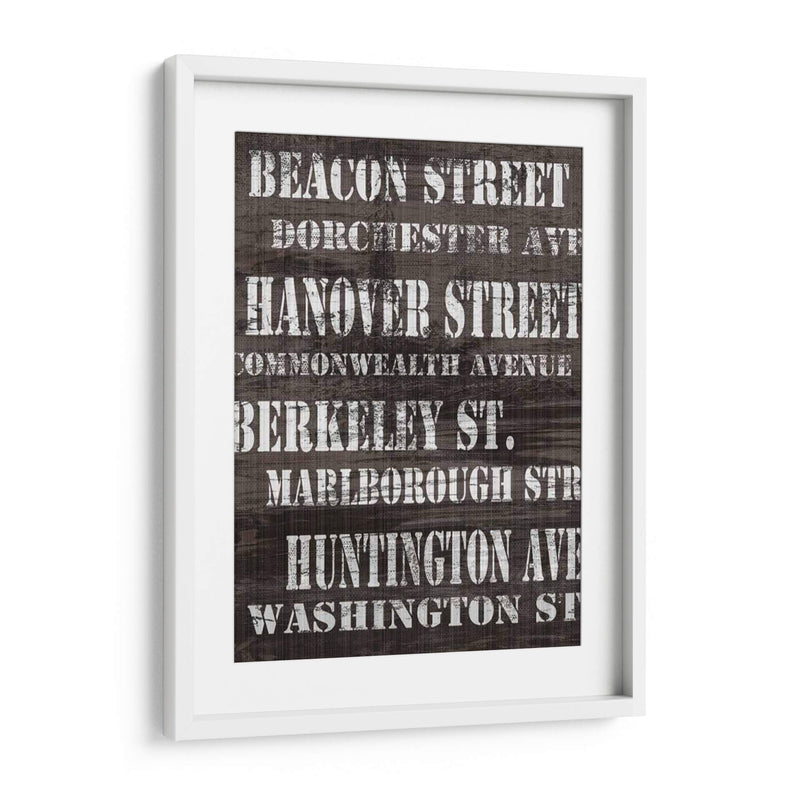 Calles De Boston Ii - Andrea James | Cuadro decorativo de Canvas Lab