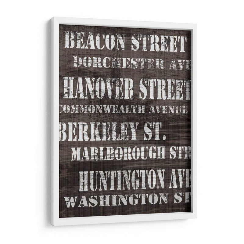 Calles De Boston Ii - Andrea James | Cuadro decorativo de Canvas Lab