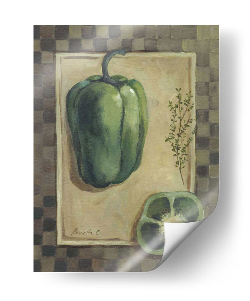 Verduras Y Hierbas I - Marietta Cohen | Cuadro decorativo de Canvas Lab